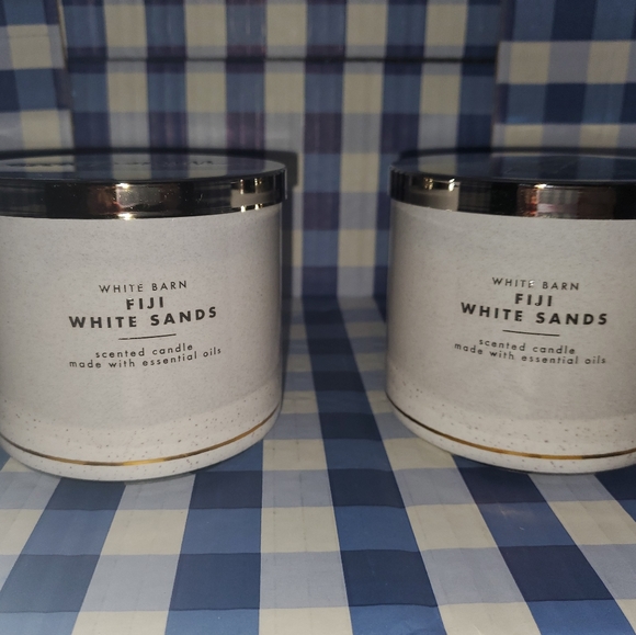 Bath & body works fiji white sands 3 wick candles - Picture 1 of 3